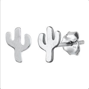 Sterling Silver‎ Saguaro Micro Studs